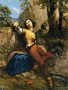 Gustave Courbet Sculptor oil painting artist